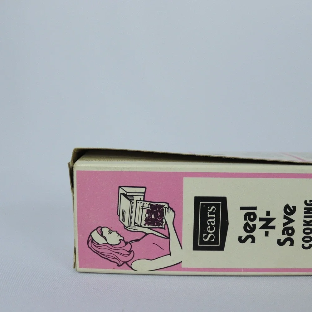 Vintage Sears Seal N Save Cooking Pouches 36 ct 8